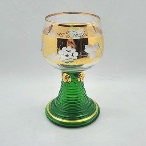 Vintage Roemer German Wine Goblet